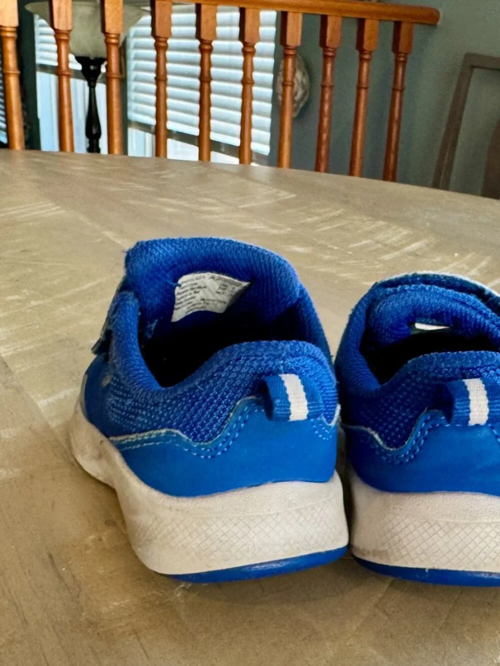 Bundle of Grey and Blue Toddler shoes size 6